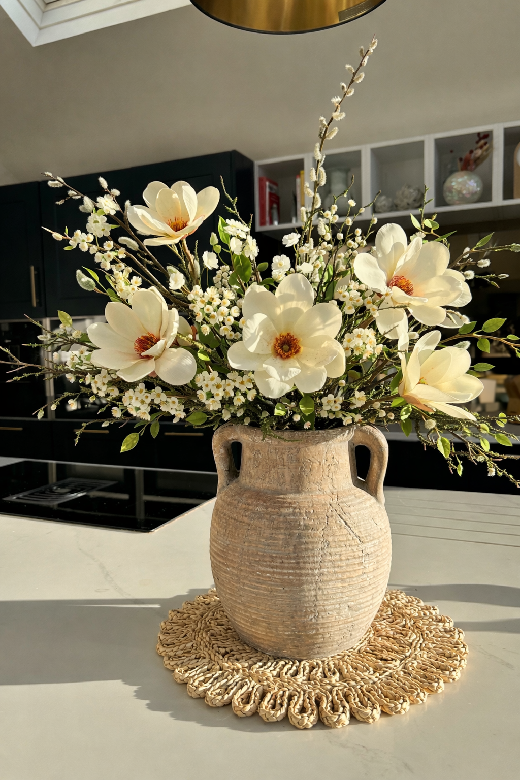 Siena Brown Amphora pot