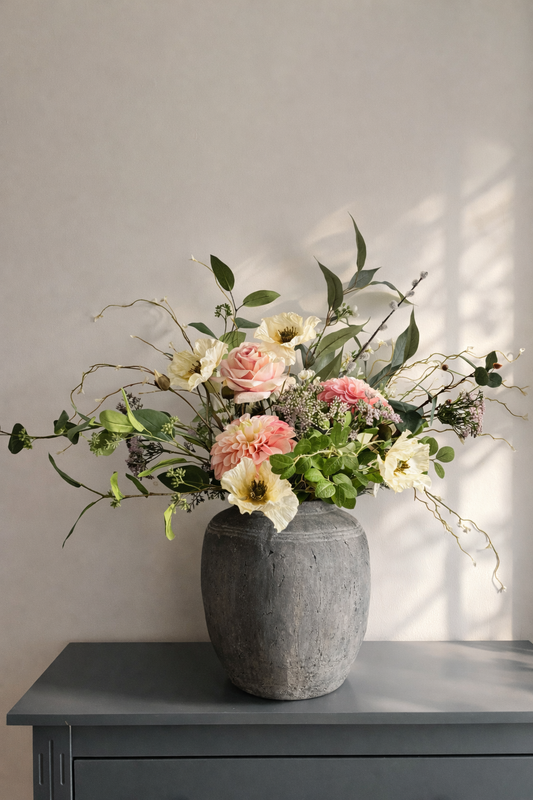 Blush & Lemon Forever Arrangement