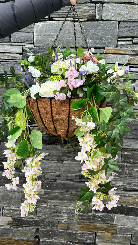 Flowing Blossom Basket