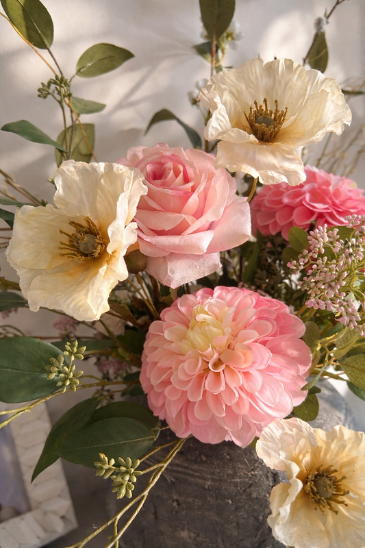 Blush & Lemon Forever Arrangement